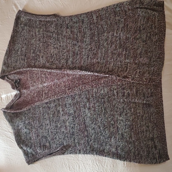 Valette Black and White Oversized Cardigan with Wide Sleeves and Relaxed Fit - Picture 5 of 5